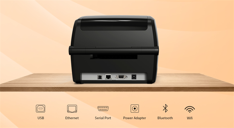 漢印標(biāo)簽打印機(jī)支持多接口連接