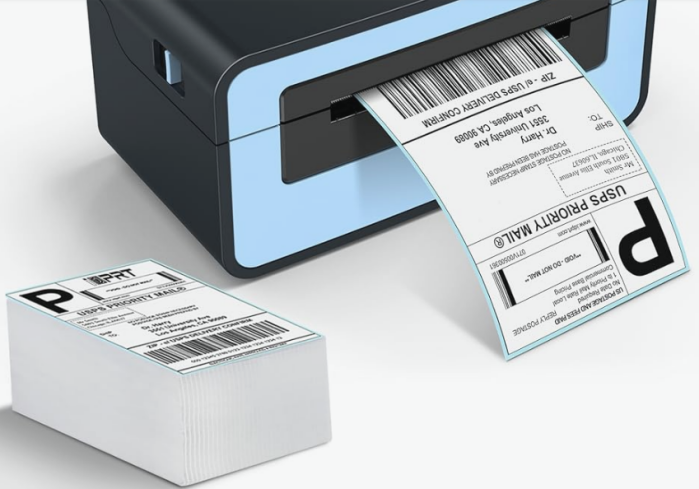 標簽機折疊式裝紙