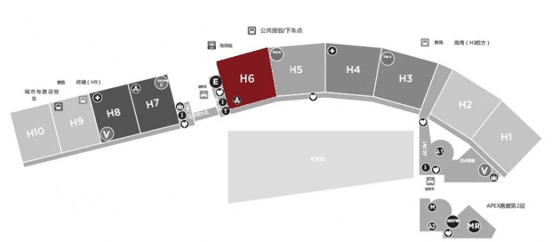 漢印2025 ITMA展館位置