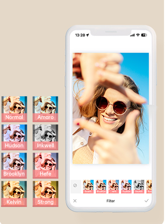 漢印美照APP濾鏡調色